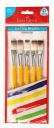 Faber-Castell TRI Grip Synth Hair Flat Size 9 PCK-5...