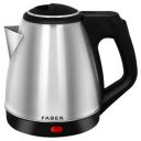 Faber Electric Kettle with Stainless Steel Body, FK 1.2 litres boiler for Water, SS, (FK 1.2L SS)...