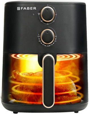 FABER FAF 6.0 DLX BK 1500W, Non-Stick Pan Air Fryer (6 L)