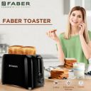 FABER FT 750W BK Electric Pop-Up Toaster With Dust Cover - 750 W Pop Up Toaster  (Black)...