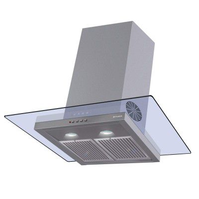 Faber 90 Cm 3 Way Silent Suction Chimney, 1095 m3/hr (Glassy 3D T2S2 LTW 90)