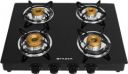 Faber Grand 4BB BK Glass Manual Gas Stove ...