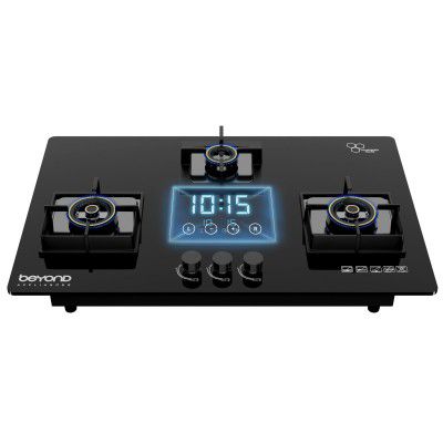 Faber Hob 4 Burner | Auto-Ignition | Spillage Proof | HOB SUPERIA HT904 BR AI