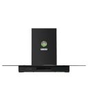 Faber 3 Way Suction Chimney with Air purifier & Fan,90 cm,1095 m³/hr (HOOD 3N1 AEROST. GLAMOUR PRO 3D BK FT 90)...