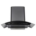 Faber 75 cm, 1200 m³/hr,Auto-Clean curved glass Kitchen Chimney (HOOD SUNNY HC SC BK 75)...