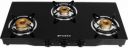 Faber Jumbo 3BB BK Glass Manual Gas Stove ...