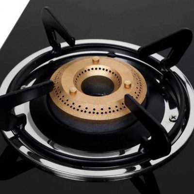 Faber Marvel 3BB BK Glass Manual Gas Stove  
