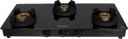 Faber Onyx 3BB BK Glass Manual Gas Stove ...