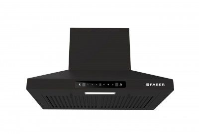 Faber Pluto 60 cm 1000 m³/hr Wall Mounted Kitchen Chimney | HOOD PLUTO SENSOR TC BF BK IN 60