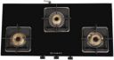 Faber REMO 3BB BK Glass Manual Gas Stove ...