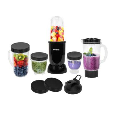 Faber Sportz Blender FSB 5-in-1 Nutrifit Nero | 400W | 2 Year Warranty