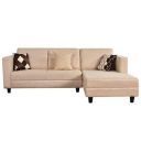 FabHomeDecor Wood Furny Calista 5 Seater RHS Sectional Sofa (Beige)...