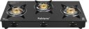 Fabiano 3 Burner Curl Smart Toughened Glass ISI Certified, LPG To PNG Convertible Glass Manual Gas Stove  (3 Burners)...