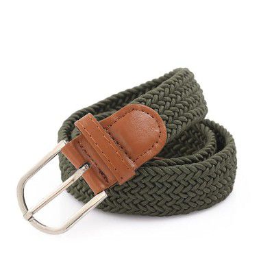 Fabme Mens Braided Canvas Belt