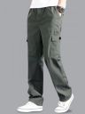 FABRIPPLE Men Mid-Rise Relaxed Fit Cotton Cargos Trousers...
