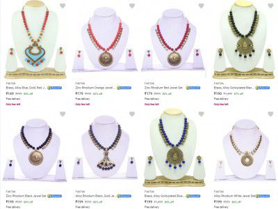 Fabtak Jewellery Sets Starts ₹149
