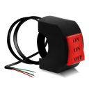 FABTEC 22mm Motorcycle Handle Bar 3 Way Switch with On/On/Off Function For Bikes & Motorcycle (Black)...