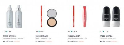 Faces Canada Beauty & Personal Care at Flat 75% off