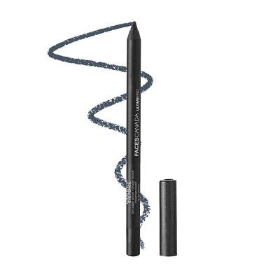 Faces Canada Longwear Eye Pencil Black Sparkle 03 1.2 g (Black)
