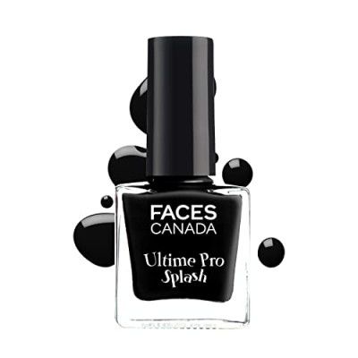 Faces Canada Splash Nail Enamel Black Beauty 15 8ml