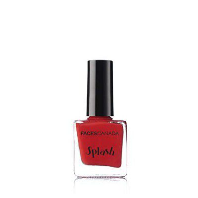 Faces Glossy Splash Nail Enamel, Hot Paprika 63, 8 ml