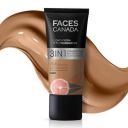 FACESCANADA All Day Hydra Matte Foundation Cream| 3-In-1 Foundation + Moisturizer + Spf 30 | 24 Hr Aloe Hydration & Vitamin C | 10Hr Long Wear | Medium To High Buildable Coverage | Warm Sand | 25Ml...