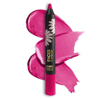 FACESCANADA Comfy Matte Lip Crayon - Whatever 10, 2.8g | 8HR Long Stay | With Chamomile & Shea Butter