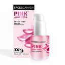 FACESCANADA Pink Aloe Vera Fresh Eyes Serum For Under-Eye Care, 15ml...