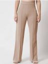Fachie Women Regular Fit Beige Lycra Blend Trousers...