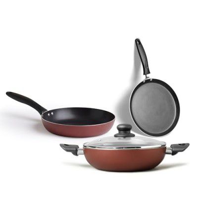 Fackelman Royale Aluminium Cookware 4 Pc Set | Fry Pan 24cm