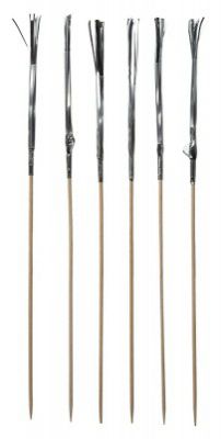 Fackelmann Wood 6- Pieces Party Picks Standard Assorted