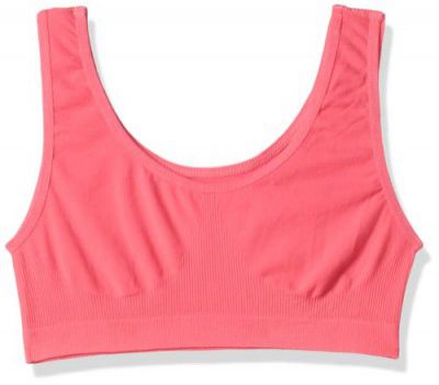 Facto Power Women's Lightly Removable Padded, Wire Free Seamless Sports Bra, for Running, Athletics, Excercise, (Free Size (Suitable Upto 32))