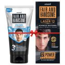 Fair and Handsome Laser 60g + FAH IR Face Wash, 100g...