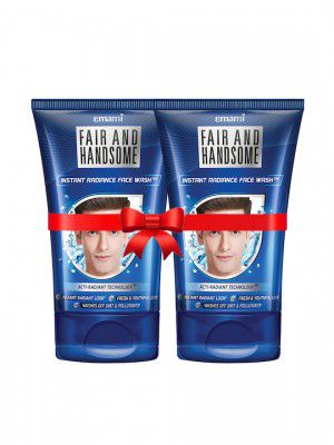 FAIR AND HANDSOME Set of 2 Instant Radiance Face Wash 100 g each