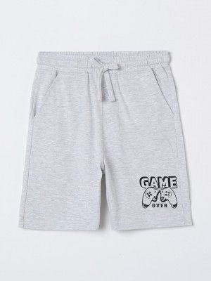 Fame Forever by Lifestyle Boys Grey Shorts