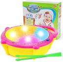 Famous Quality® Colorful 3D Musical Flash Drum with Lights Toys for Kids, Music Baby Toy for ?3 Years and up, Multicolour...