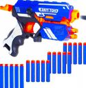 Famous Quality Manual Foam Blasters Toy Gun for Kids - Multi Color, (10 Pc Soft Bullets)...