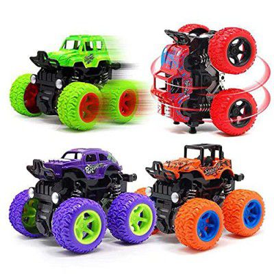 Famous Quality Plastic Mini Monster Truck, Pack of 2 pc