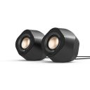 F&D V720 8Watts 2.0 USB Powered PC Computer Multimedia Gaming Speakers with Bluetooth, RGB Lights, AUX Input, Volume Control - Black...
