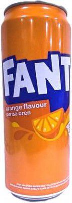 Flipkart Grocery : Fanta Orange Tin (320 ml)
