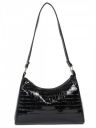 Fargo Leatherette Side Black Sling Bags For Women's Ladies...
