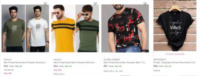 Farlucci T-Shirt's Upto 89% Off