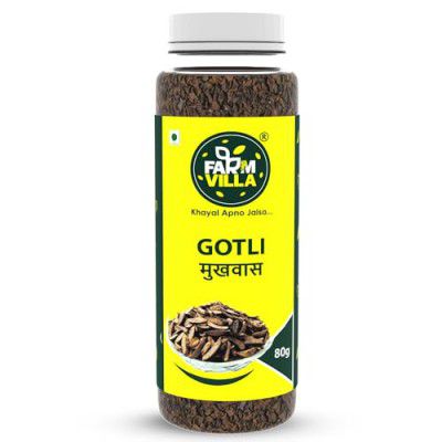 FARM VILLA Roasted Mango Seeds Mukhwas with Salty Twist - Bharat's Favorite (Pack of 2-160g)