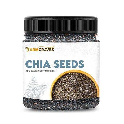 FARMCRAVES Premium Raw Chia Seed |1 kg | Healthy Dry Fruit Snack