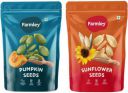 Farmley Combo Pack of Sunflower Seeds, Pumpkin Seeds  (2 x 200 g)...