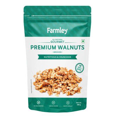 Farmley Light Broken Kashmiri Walnut Kernels | 200 g