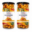 Farmley Peri Peri Roasted & Flavored Makhana Jar 180 g (Pack of 2)...