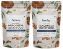Farmley Premium Mixed Dry Fruits Panchmeva Superfood Tasty & Healthy Snacks Contains Almond,Cashew,Dates,Green And Black Raisins Pack Of 2 , Each 200 Gm...