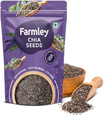 Farmley Premium Natural Chia Seeds 300g | High In Protein & Fiber Chia Seeds  (300 g)