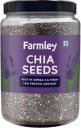 Farmley Premium Natural Chia Seeds Jar 1 kg | Edible Chia Seeds | Rich in Protein Chia Seeds  (1 kg)...